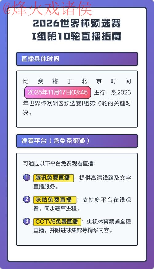 2026世界杯实时热门直播全攻略